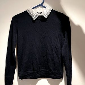 Club Monaco navy blue size small sweater